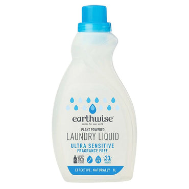 Earthwise  Laundry Liquid Fragrance Free 1L